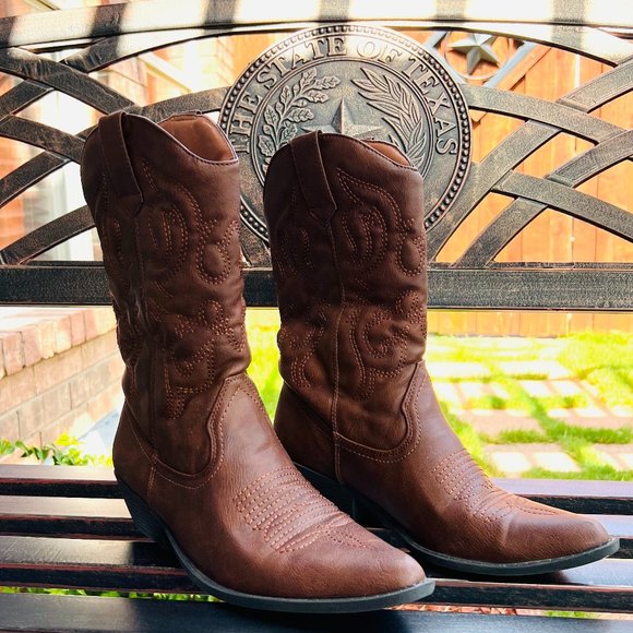 ‼️ SOLD ‼️ Cowgirl Western Boot - Austin Trading Co. Sz 10 - Picture 8 of 8